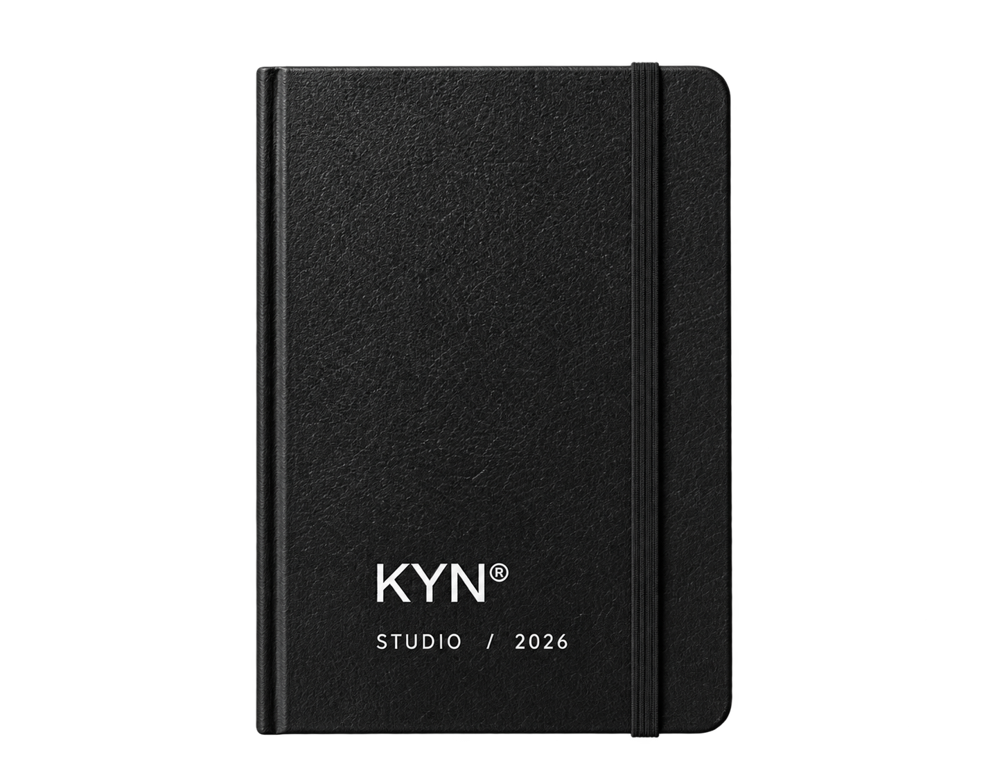 KYN Notebook in black — product view